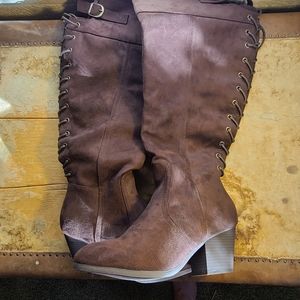 Charlotte Russe brown boots